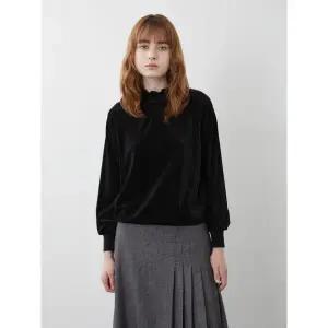 갤러리아 올리비아로렌 벨벳 메쉬 블라우스 VOCAL3W9221