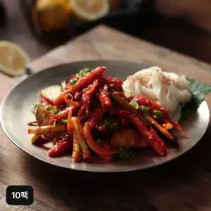 [NS홈쇼핑]청정강원 산들더덕무침 120gX10팩[35603907]