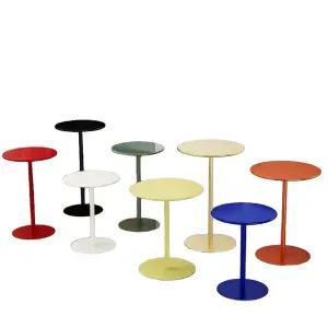 원형테이블 500 원형 40x40x56cm 카페 대형 업소용 화이트 테라스 탁자