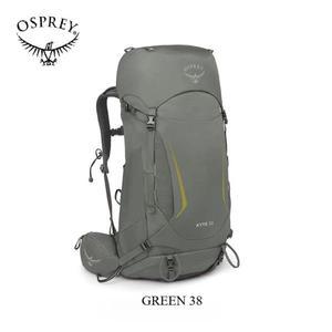 OSPREY 가방 KESTREL 38L 야외 헤비 듀티 하이킹 캠핑 배낭 남성용 전문 대용량