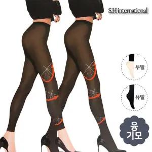 초극세사 착시 융기모 레깅스 무발 유발 타이즈 여성 여자