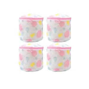 (4개입 16x15cm) ABM 원통형 속옷세탁망/빨래망/속옷/원통/세탁망/니트/다용도/망사형/매쉬/빨래/그물망