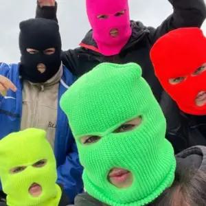 마미손 복면 마스크 자전거 라이딩 오토바이 얼굴가리개 파티 코스튬 분장