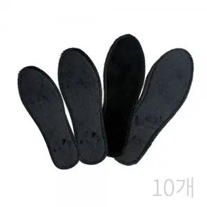 KP 밍크표깔창대 중 소 미니 10개 보온깔창 부츠 골프화 겨울 털깔창