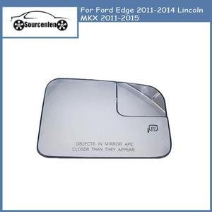 포드 에지 2011-2014 링컨 MKX 버전 가열식 도어 미러 유리 렌 카 액세서리 사이드 렌즈