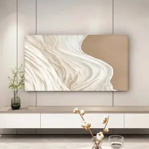 티비보호커버 32-85인치용 HyunA K- TV 커버 - 방진 직물 히든 보호