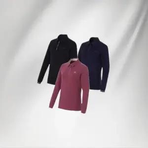 밀레골프 퍼팩트핏 양면 기모 카라티 여성 3컬러 택1976420