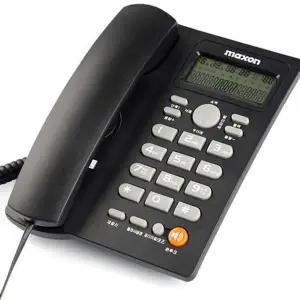 일반 유선 전화기 블랙 발신 표시 전화기 사무실 통화 시간