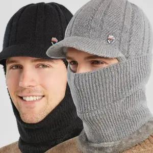 귀달이 남성 방한 모자 니트 여성 방한 모자 보온 겨울
