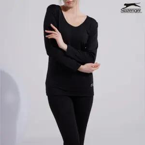 슬레진저 여자 발열기모내의 상하세트