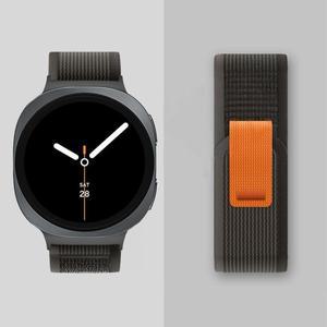 갤럭시 워치 8/8 클래식 스트랩 40mm 액세서리 스포츠 나일론 트레일 루프 밴드