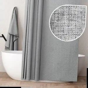 패브릭샤워커튼 화장실 욕실커튼봉 욕조 방수 목욕 커튼봉 곰팡이