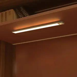 3색 LED 무선 센서등 충전식 무드등 수유등 40cm/침대등/야간등/침대/조명/DIY/실내/미니등/스탠드/수면