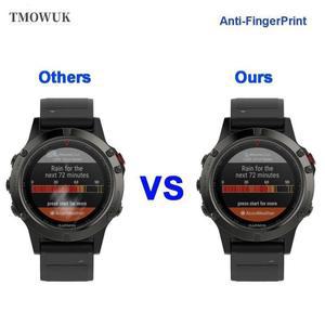 가민 피닉스 6 6S 6X 프로 실버 강화유리 스크린 보호필름 스마트워치 HD 안티스크래치 9H 경도 초투명 내구성