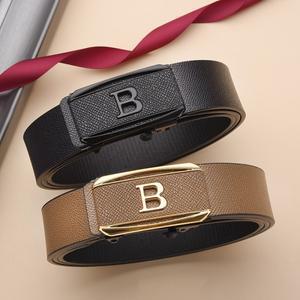 버클 이빨없는 자동 벨트 남성 캐주얼 스타일 비즈니스 모든 경기 허리 청 유행 바지