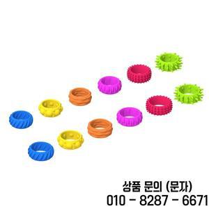 12/24/48PCS 감각 반지 14세 이상 실리콘 스트레스 릴리프 장난감 엔터테인먼트 파티
