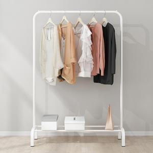 모던 심플 스탠드 행거 레드 매장용 코트행거 L형행거 조립식 미니 스테인리스 파이프