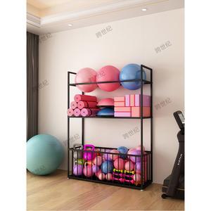 짐볼 거치대 정리 헬스장 보관대 골드 수납 테스