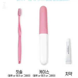 픽만 가족여행 미세모 치약 칫솔 양치세트 치솔