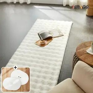 퍼보 스텝온 3D엠보싱 극세사 카페트 장모 올록볼록 러그 60x240 소...