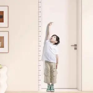아이 키재기 스티커 200cm 성장측정 눈금 시트지 벽부착 어린이 초등학생 가족 기록