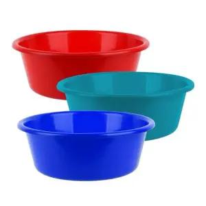 국산 플라스틱 하모니 컬러 다라이 7호 (색상랜덤)