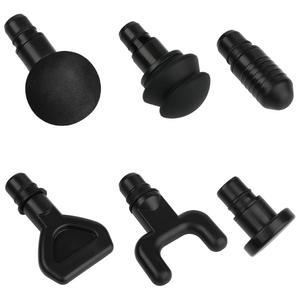 코스모스 6개 마사지 건 헤드 교체 가능 부착 어댑터 딥 티슈 액세서리, 러너 운동선수 근육 이완을 위한 다양한 기능, 커넥터 다이아.18.6-18.8mm