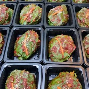 직접 1개씩 발라 하루 정해진 양만 판매하는 국내산 깻잎 김치 향긋한 깻잎 무침 [명품반찬가게 집반찬