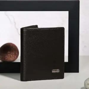 지갑 학생 성물 남성 입학 졸업 중지갑 반지갑 브라운