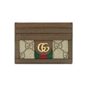 25FW GG 오피디아 웹 카드지갑 베이지 523159 96IWG 8745