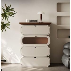 북유럽 원목 거실장 장식장 다이 그레이 그릇 추가 벽걸이티비다이 설치 차차차 TV선반