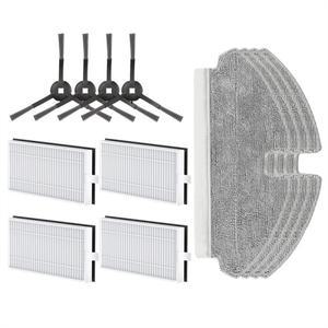 Dreame Mova M1/Trouver M1 로봇 진공 클리닝기 액세서리 용 A76G-사이드 브러시 Hepa 필터  천 교체 부품