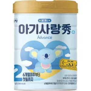 아기사랑수 어드밴스 분유 2단계 750g 1개