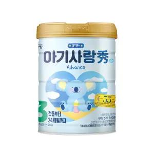 남양 아기사랑 수 어드밴스 분유 3단계 800gx1개