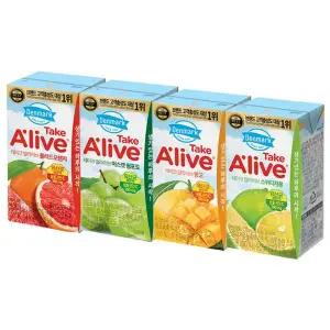 [동원]테이크 얼라이브 망고 120ml 24개/청포도/오렌지/스위티자몽..[35622095]