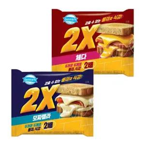 [동원에프앤비]덴마크 2X 모짜렐라치즈 192g 4개/체다치즈[35622102]