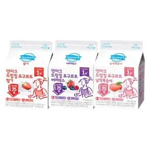 [동원에프앤비]덴마크 드링킹 요구르트 복숭아 275ml 10개/베리/딸기[35622120]