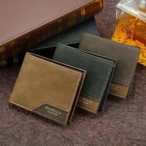 모던 클래식 데일리 지갑 남성반 클래식 지폐 수납 대