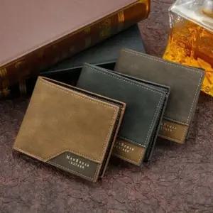 클래식 인기 모던 남성반 지갑 감성 지폐 수납 대학생