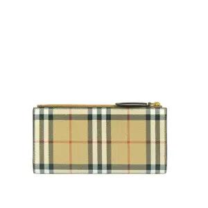 [로로모다]  라지 체크 바이폴드 여성 카드지갑 / 8109809