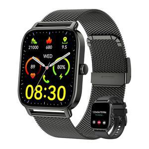 여성 피트니스 트래커를 위한 스마트 워치: 워치 방수 기능을 실행하는 안드로이드 폰 삼성 호환 디지털 남성용 시계 페도미터 스텝 트래커 심박수 모니터