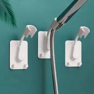 샤워기걸이 부착식 회전 수전 행거 욕실 거치대 설치 (WB63B22)