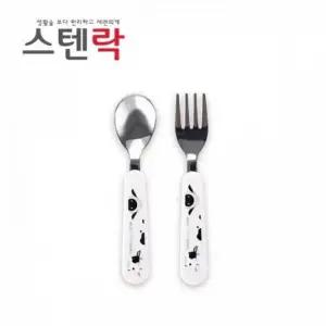 [골드스마일]어린이용 스테인리스 수저 아동 식사용 포크 스푼