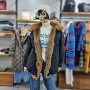 베네통/애플아울렛/카네 폭스벨리 중기장 구스 패딩/BAPD54461