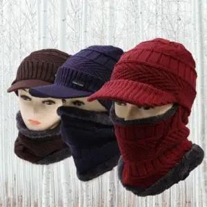 캡 패션 방한모자 겨울 따뜻한 넥워머 포근한 비니 털모자 모 목토시 기모 용모자 겨울 워머 방한