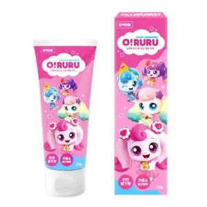 오루루 캐치티니핑 키즈 덴탈 치약 딸기향 80g/어린이/아동/유아/베이비/고불소/충치/예방/구취/제거/구강