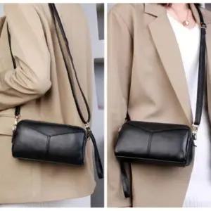 KNPD 고급질감의 천연소가죽 미니 크로스백