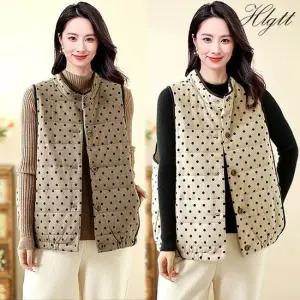 [루미루나]도트누빔패딩베스트2종