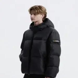 내셔널지오그래픽 내셔널지오그래픽NATIONALGEOGRAPHIC N254UDW971 나나패딩 후디 구스다운 점퍼 BLACK