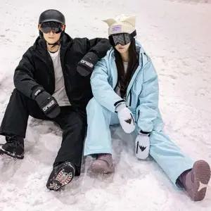 [하프클럽/]경량 방한 방수 방풍 스노우보드복 스키복 상하 세트